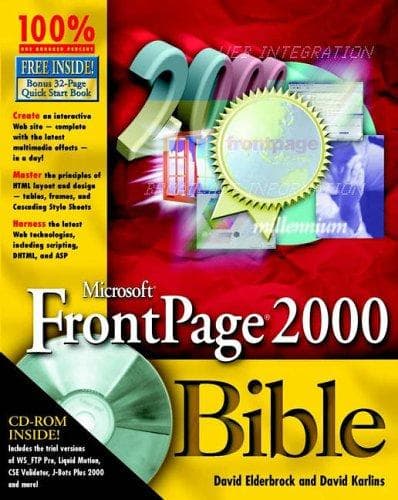Tapa de Microsoft® FrontPage® 2000 Bible