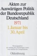 Tapa de Akten zur Auswärtigen Politik der Bundesrepublik Deutschland 1971, 3 Teilbde