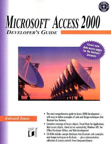 Tapa de Microsoft® Access 2000 Developer's Guide