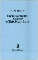 Tapa de Nonius Marcellus