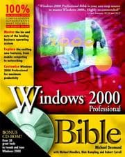 Tapa de Windows 2000 professional bible