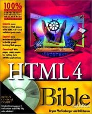 Tapa de HTML 4 Bible