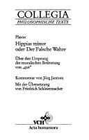 Tapa de Platon, Hippias minor oder Der Falsche Wahre