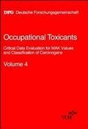 Tapa de Occupational Toxicants Vol. 5
