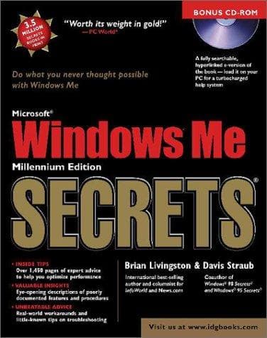 Tapa de Microsoft Windows Me Secrets (... Secrets (IDG))