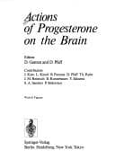 Tapa de Actions of progesterone on the brain