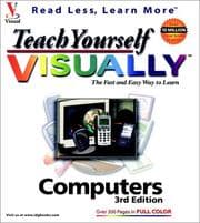 Tapa de Teach yourself visually computers