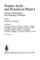 Tapa de Encyclopedia of Plant Physiology: Structure, Biochemistry, and Physiology of Proteins