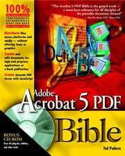 Tapa de Adobe Acrobat 5 PDF bible