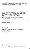 Tapa de Solar Thermal Central Receiver Systems