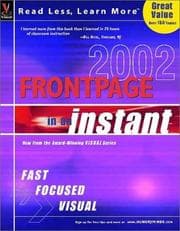 Tapa de Frontpage 2002 in an instant
