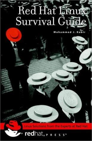 Tapa de Red Hat Linux survival guide