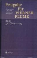 Tapa de Festgabe für Werner Flume zum 90. Geburtstag