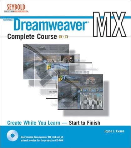 Tapa de Dreamweaver MX Complete Course