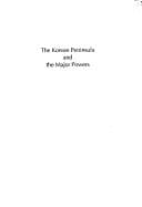 Tapa de The Korean peninsula and the major powers