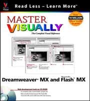 Tapa de Master VISUALLY Dreamweaver(r) MX and Flash MX