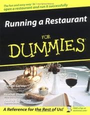Tapa de Running a restaurant for dummies