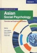 Tapa de Progress in Asian Social Psychology