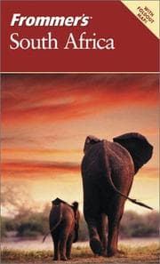 Tapa de Frommer's South Africa