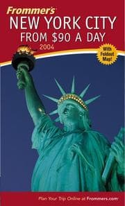 Tapa de Frommer's New York City from $90 a day, 2004