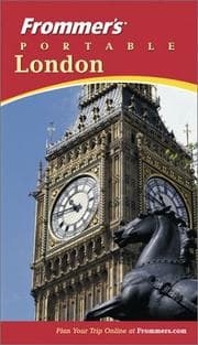 Tapa de Frommer's portable London 2004