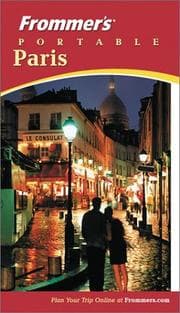 Tapa de Frommer's Portable Paris 2004