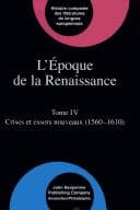 Tapa de L' Époque de la Renaissance : Tome IV