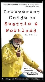Tapa de Frommer's Irreverent Guide to Seattle and Portland