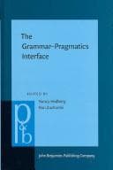 Tapa de The grammar-pragmatics interface