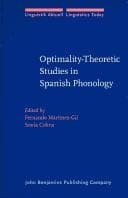 Tapa de Optimality-theoretic studies in Spanish phonology