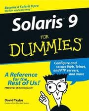 Tapa de Solaris 9 for dummies