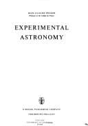 Tapa de Experimental Astronomy