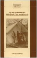 Tapa de Jt Wilson & Fraternity of Duckmaloi