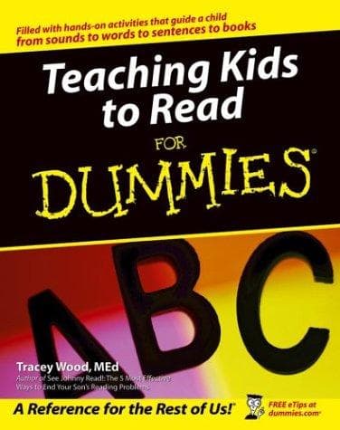 Tapa de Teaching Kids to Read for Dummies
