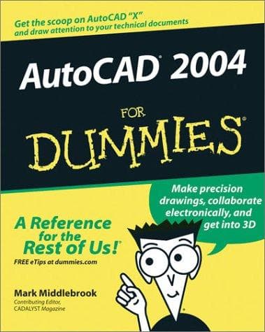 Tapa de AutoCAD 2004 for dummies