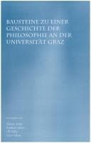Tapa de Bausteine zu einer Geschichte der Philosophie an der Universitat Graz