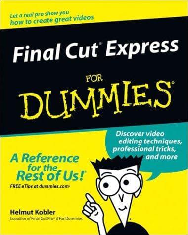 Tapa de Final Cut Express for dummies