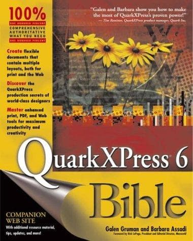 Tapa de QuarkXPress 6 bible