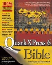 Tapa de QuarkXPress 6 bible