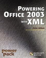 Tapa de Powering Office 2003 with XML