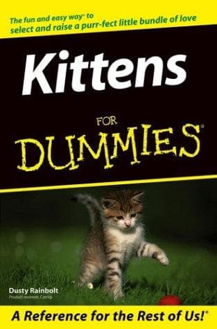 Tapa de Kittens for dummies