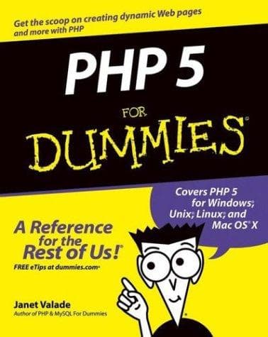 Tapa de PHP 5 for dummies