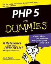 Tapa de PHP 5 for dummies