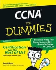 Tapa de CCNA for Dummies