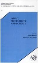 Tapa de Logic, Probability and Science
