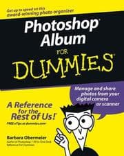 Tapa de Photoshop Album for dummies