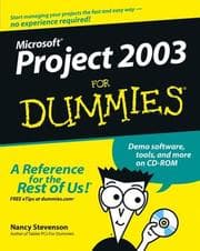 Tapa de Project 2003 for Dummies