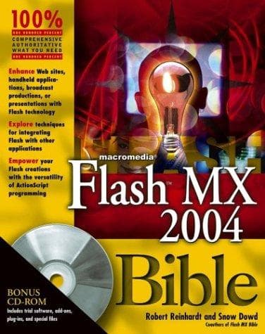 Tapa de Macromedia Flash MX 2004 bible