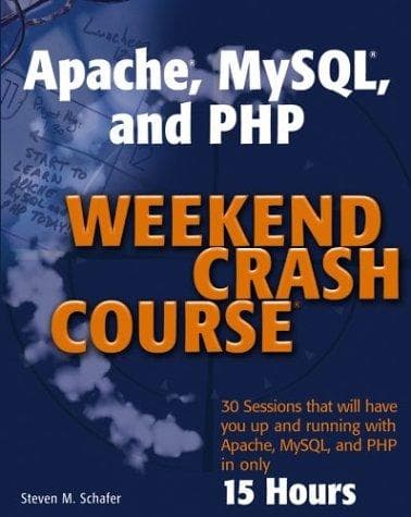 Tapa de Apache, MySQL, and PHP weekend crash course