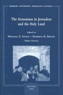 Tapa de The Armenians in Jerusalem and the Holy Land